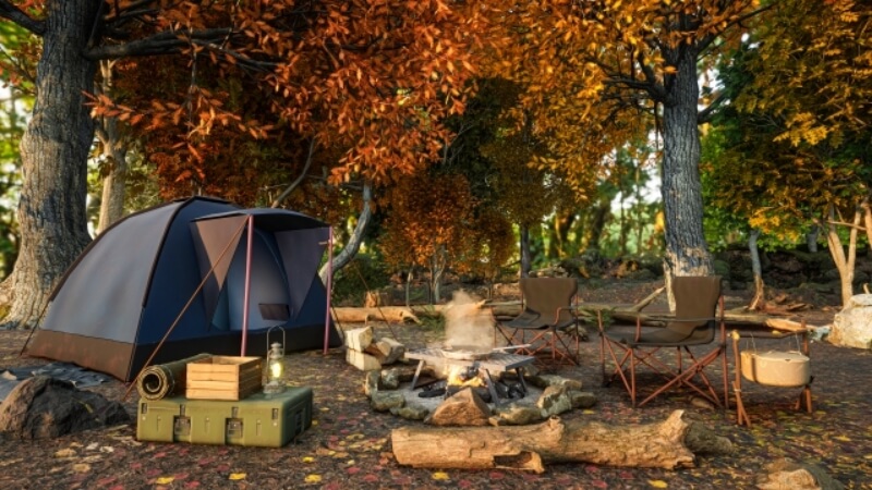 紅葉もキャンプも欲張っちゃおう 滋賀県のおすすめキャンプ場 Lakeside Home