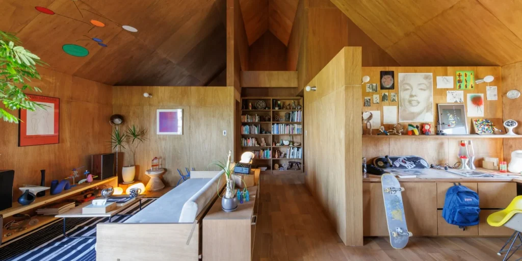 アメリカ西海岸のラフな小屋をイメージソースにした平屋住宅・Mr.Standard（ミスタースタンダード）
